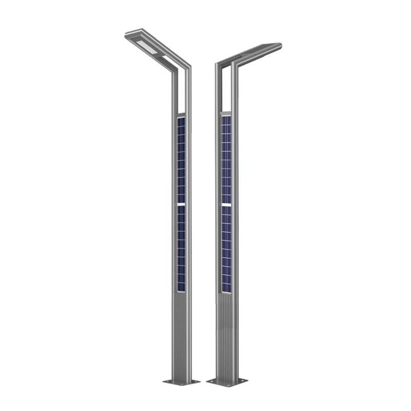 DDK-GN003 Duplex Latera Integrated Solar Aluminium Pole
