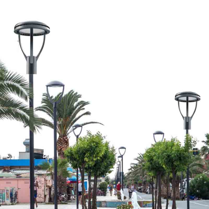 DY2107 Hortus luminum Outdoor Landscape lampades cum tribus subsidiis