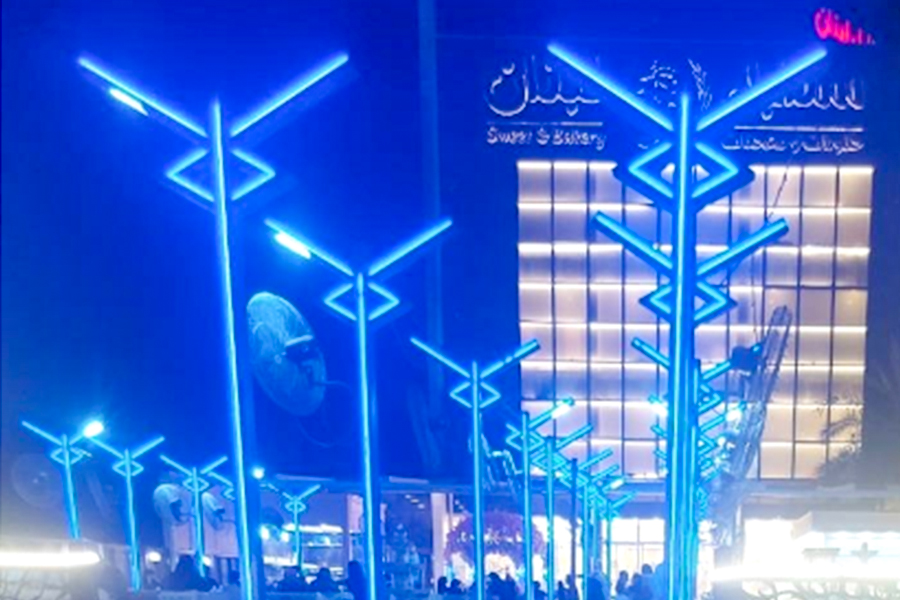 Iraq-Aluminium Profile luce poli